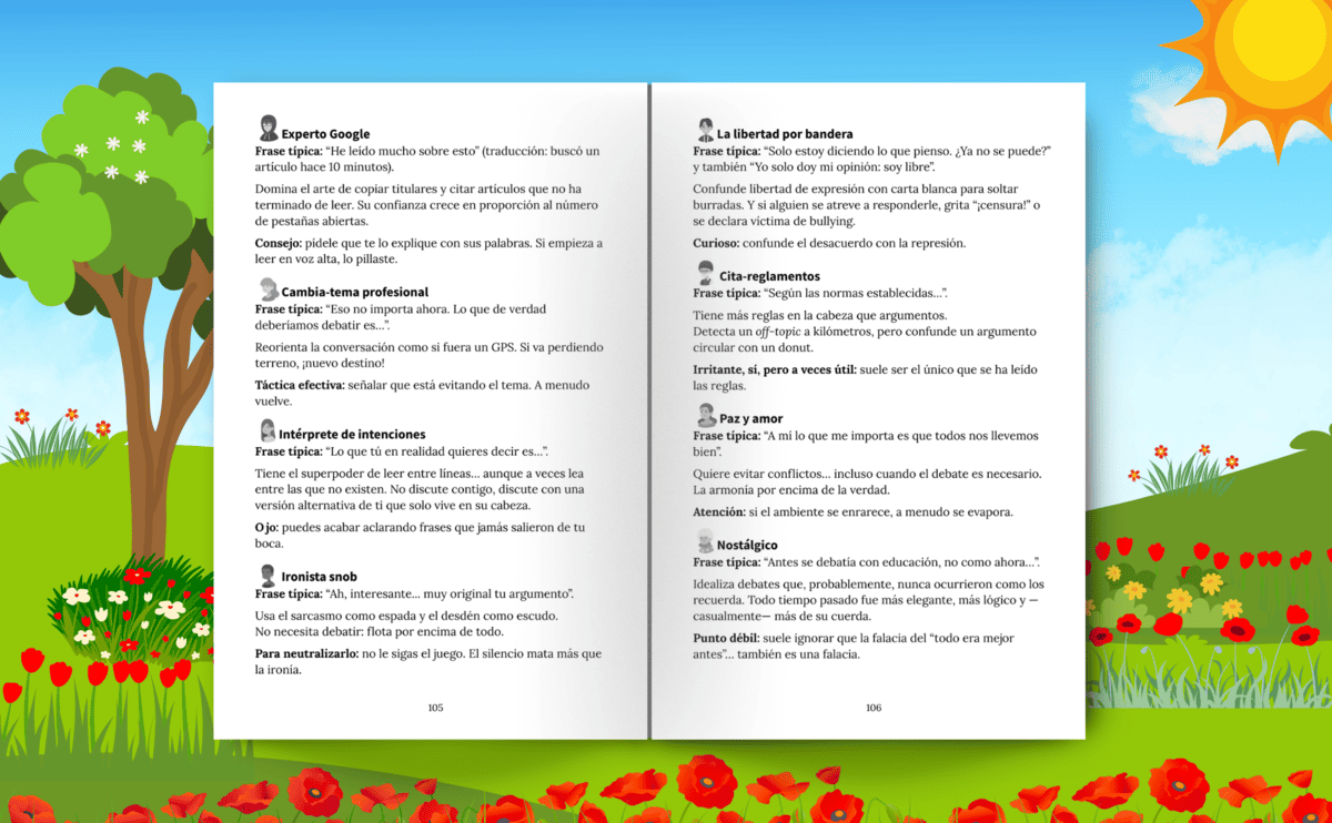 Mini perfiles de los discutidores habituales...¿cuál eres tú?